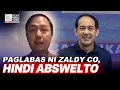 Atty. Vic Rodriguez: Paglabas ni Zaldy Co, hindi abswelto