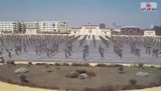 طابور العرض لتخريج الدفعة 147 ضباط احتياط بالقوات المسلحة 