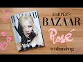 unboxing Harper s Bazaar magazine Rose Cover May 2022