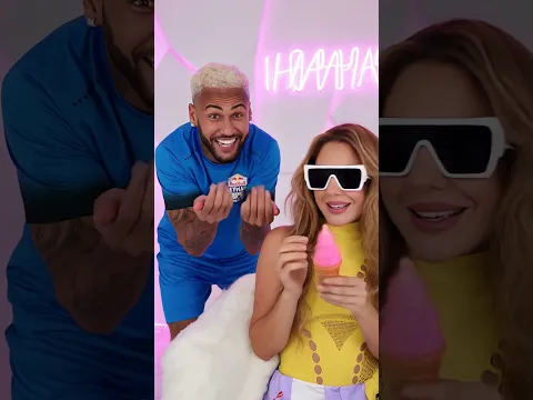 Shakira plays a prank on Neymar.#shakira #neymar
