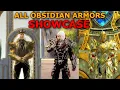Guild Wars 2 All Obsidian Armors Tier 1 Showcase All Races