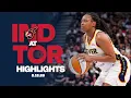 Kelsey Mitchell Caitlin Clark Each Drop 20 PTS in Win Over Tempo Full Game Highlights