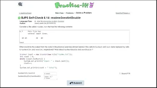 Java Practice It 6 14 readme3nextIntDouble file processing scanner