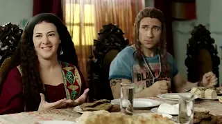 أمك وعمتك ومراتك حامل يا كبير   إفية بيومى فؤاد     الكبير أوي سمعها