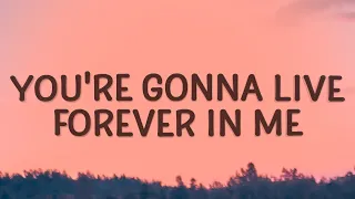 john mayer youre gonna live forever in me lyrics 