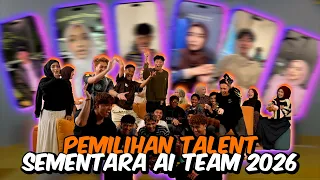 PEMILIHAN AI TEAM SEMENTARA 2026 !!!