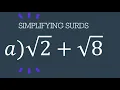 SIMPLIFYING SURDS E15a