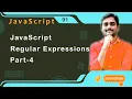 JavaScript Regular Expressions Part4 - JavaScript Tutorial 91