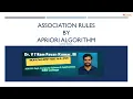 Association Rules by Apriori Algorithm using Weka