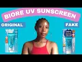 HOW TO IDENTIFY FAKE VS ORIGINAL BIORE UV SUNSCREEN IN 2025 | Best sunscreen in 2025
