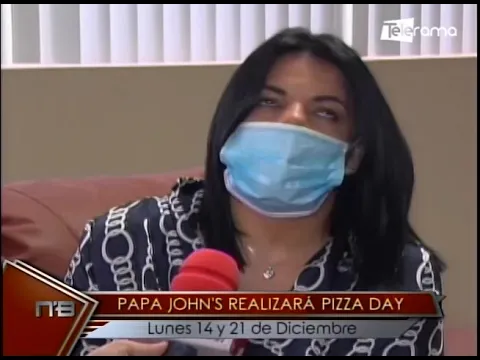 Papa John's realizará Pizza Day Lunes 14 y 21 de Diciembre