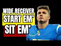 Download Lagu Wide Receivers You MUST START or SIT In Week 2 of Fantasy Football! (Every Matchup)