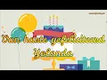 Download Lagu Gefeliciteerd YOLANDA 🎈 | FIJNE VERJAARDAG! 🎉 #naamverjaardag
