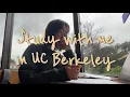 Study with me in UC Berkeley Library real sound 50 minutes