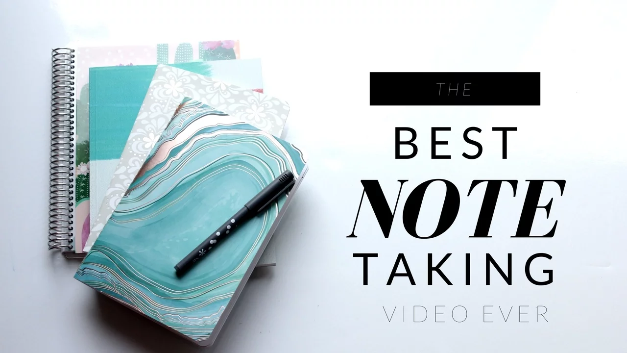 The BEST NOTE TAKING Method! Make STUDYING EASY!