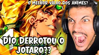 DIO DERROTOU O JOTARO?? DÃO REAGE: Dio Brando (JoJo’s Bizarre Adventure) - Za Warudo | M4rkim