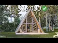 Download Lagu A Frame House Tour | 7x10 Meters Cabin Design | An ORIGINAL idea