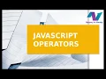 Javascript Operators web development tutorial Free online course