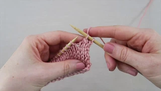How to decrease a stitch at each end of a row