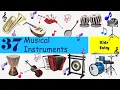 Download Lagu World Musical Instruments |Musical instruments with pictures | 37 types of musical instruments