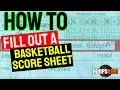 How to Fill In a Basketball Scorebook Step by Step Complete Tutorial for Beginners