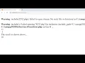 User Defined Functions in PHP