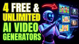 4 FREE AI Video Generators That Feel Unreal | Best Text to Video AI Tools (2026)