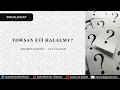 Download Lagu TOWŞAN ETİ HALALMY? | SORAG-JOGAP | BEGMUHAMMET ALLANAZAR #wagyz