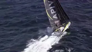Dalin First home, Boris Crashes into Fishing Boat! WoW VG Report #60 High Drama at Finish of Race