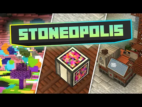 Download MP3 Stoneopolis EP13 Wither Trap, Colored Caves Dimension, and Iron Automation