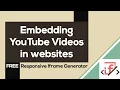 FREE iFrame Generator Create Responsive HTML Iframes Free 2020
