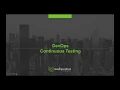 DevOps Building Blocks for Continuous Testing