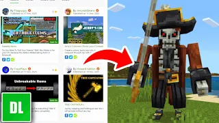 How To Download Addons From MCPEDL - Minecraft Bedrock