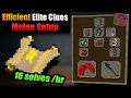 Efficient Elite Clue Solving - 1 Hour Example Commentary Process