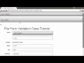 Building an Advanced Php Form Validation -