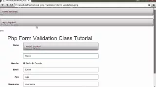 Building an Advanced Php Form Validation -