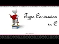 Type conversion in c Type casting in c Computer programming 3 minutes master Neverquit