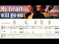 MY HEART WILL GO ON CELINE DION Titanic Acoustic Guitar Lesson Tutorial TAB Sheet Music