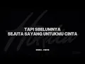 Hindia -  Lirik Video | Top Lagu Terpopuler Hindia By Spotify