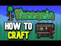 How to Make a Heavy Work Bench in Terraria Quick Tutorial