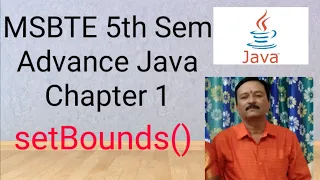 setBounds method in java MSBTE I Scheme Advance Java