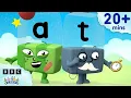 Let s Spell Words ending in at Learn to Read and Spell for Kids Alphablocks