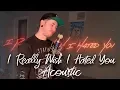 Download Lagu Blink-182 - I Really Wish I Hated You (acoustic)
