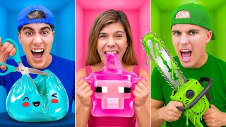 24 HORAS VIVIENDO DE UN COLOR !!
