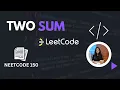 NeetCode150 - TWO SUM Arrays Hashing LEETCODE Easy Level Question DSA in Python