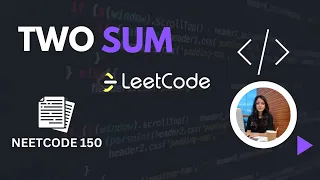 NeetCode150 - TWO SUM Arrays Hashing LEETCODE Easy Level Question DSA in Python