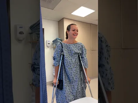 I was really lucky when I tore my Achilles