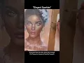 Elegant Sparkles This portrait glows with love Coloring Tutorial Timelapse