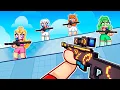 Techy DESTROYS In Roblox FLICK With MY CRAZY FAN GIRLS