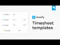 Clockify Tutorial Timesheet Templates